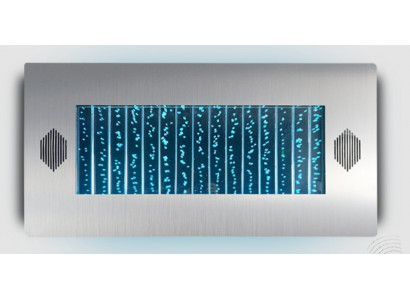 Wandpaneel LED Wasserwand Modern Wasser Wände Wasser Blasen Dekorative Wand