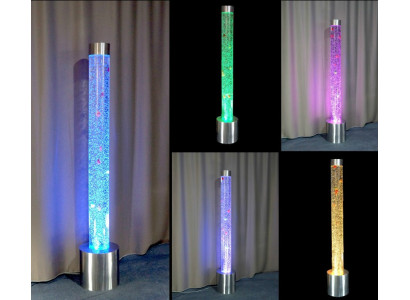 Wasser Säule Säulen Wasser Sprudel Säulen 180cm Deko Fische Led