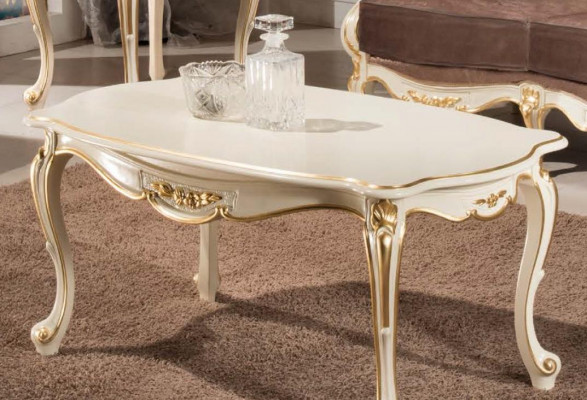 Klassisches Wohnzimmer Möbel Couch Sofa Sessel Couchtisch Beistelltisch 4tlg