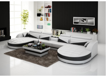 Modernes Design U-Form Ecksofa für ein stilvolles Wohnzimmer