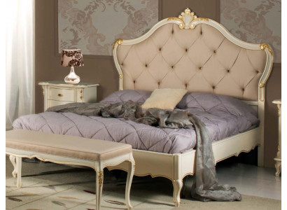Bett Möbel Doppelbett Naturholz Schlafzimmer Möbel Design Betten Möbel Italien
