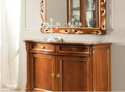 Sideboards Holz Schrank Möbel Kommoden Braun Kommode Anrichte Sideboard Massiv