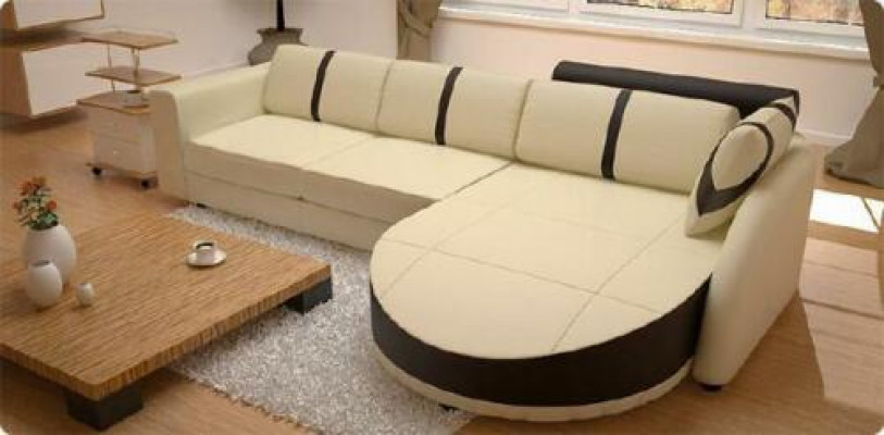 DESIGNERSOFA SCHLAFSOFA LEDERECKCOUCH mit USB LEDERSOFA ECKSOFA MIT BETTFUNKTION