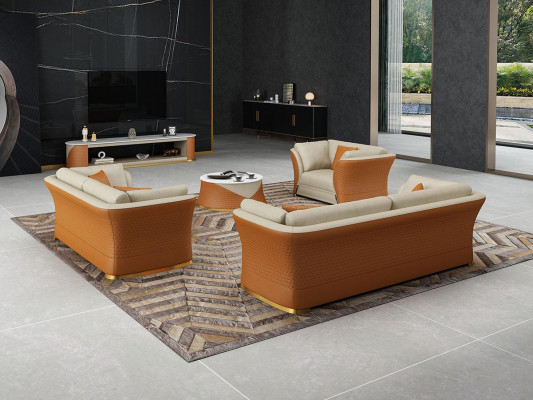 Exklusive Designer Möbel 32 Sitzer Wohnlandschaft Couch Polster Garnitur 2tlg.