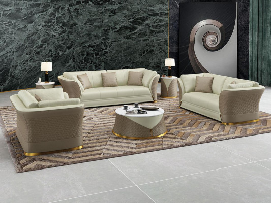 Exklusive Designer Möbel 32 Sitzer Wohnlandschaft Couch Polster Garnitur 2tlg.