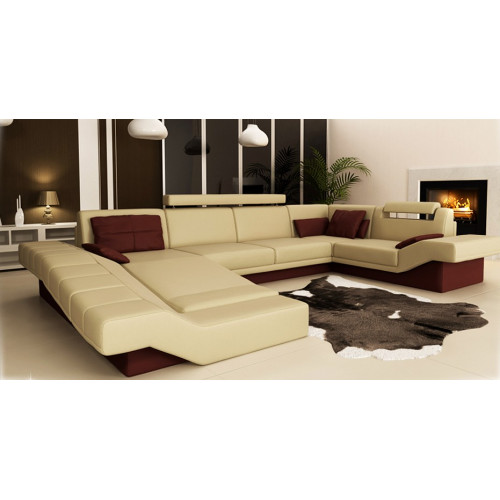 Moderne Eleganz Das neue U-förmige Ecksofa mit exquisiter Polsterung