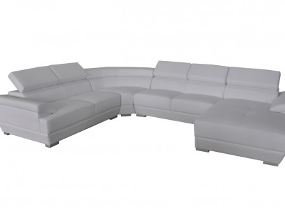 Wohn Couch Leder Sofa Landschaft Sitz Polster Garnitur Eck Sofas Garnituren Neu