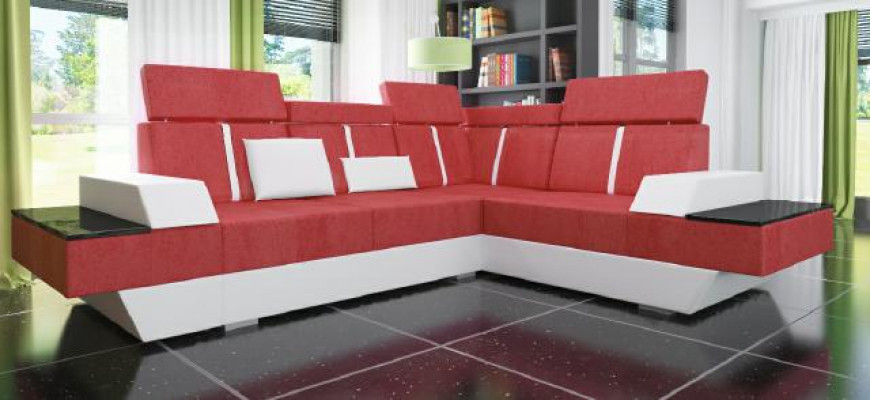 Design Ecksofa + USB Wohnlandschaft Sofa Ecksofa Stoff Leder Maßanfertigung Neu