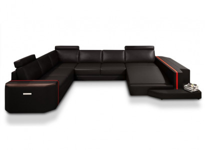 Stilvoll entspannen Modernes Ecksofa U-Form für ein zeitgemäßes Wohnambiente