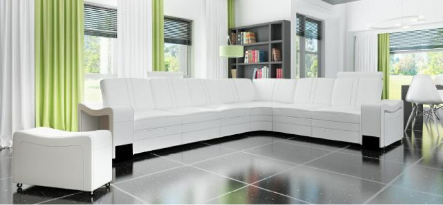 LEDERSOFA XXL WOHNLANDSCHAFT Massanfertigung LEDER ECKCOUCH GARNITUR mit USB