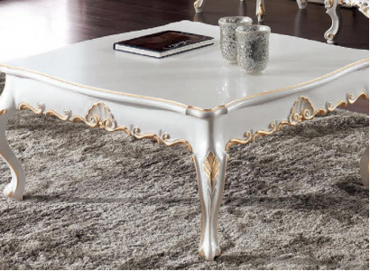 Couchtisch Beistelltisch Wohnzimmer Holz Tische Beistell Italien Stil Tisch Weiß