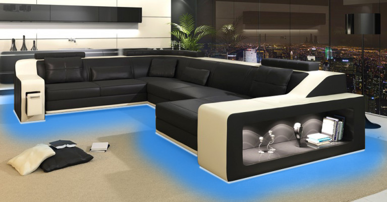 Modern Gemütliches Ecksofa mit breiten Armlehnen für Ihr Zuhause