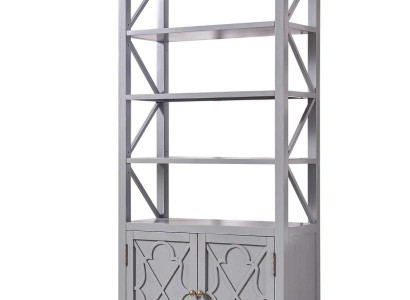 Schrank Bücher Schränke Regal Landhaus Wohnzimmer Büro Esszimmer