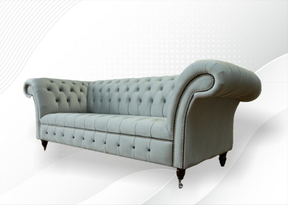 Sofa Couch Polster Garnitur Sitz Sofas Couchen Chesterfield 3 Sitzer