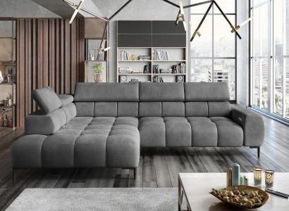 Wohnlandschaft Ecksofa L-Form Textil Couch Sofa Neu Hochwertige Eckcouch Sofas