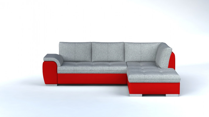 Sofa Schlafsofa Designer Sofa mit Bettfunktion + Bettkasten Ecksofa Couch NEU