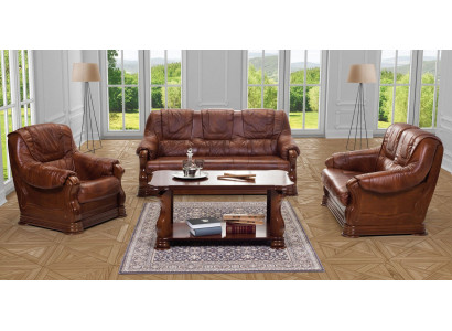 Sofa Schlafsofa Designer 3 Sitzer Sofa mit Bettfunktion Garnitur Couch Ledersofa