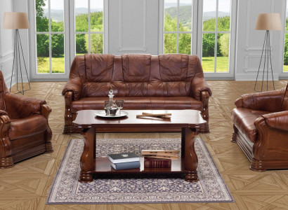 Sofa Schlafsofa Designer 3 Sitzer Sofa mit Bettfunktion Garnitur Couch Ledersofa