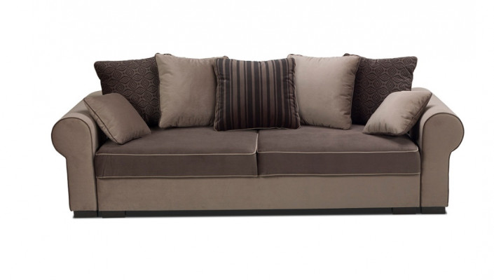 Sofa Schlafsofa Designer 3 Sitzer Sofa mit Bettfunktion + Bettkasten Couch NEU