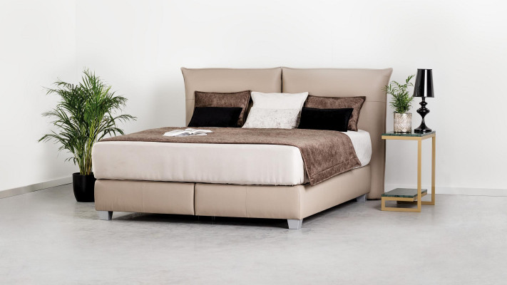 Schlafzimmer Modern 180x200 Holz Textil Betten Bett Polsterbett Luxus Doppel Neu