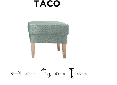 Fußhocker Ottomane Möbelhocker Neu Hocker Sofa Couch Polster Beistellhocker Neu