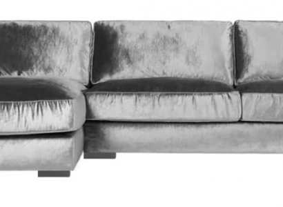 Italienische Stil Möbel Ecksofa Stoff Wohnzimmer Design Couchen Polster Sofas