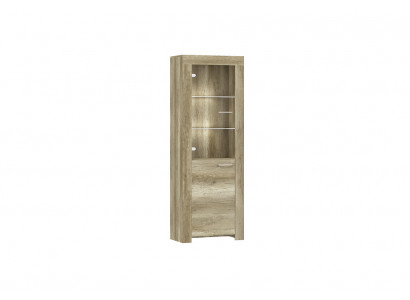 Vitrine RP70 Holz Modern Schrank Esszimmerschrank Standvitrine Regal
