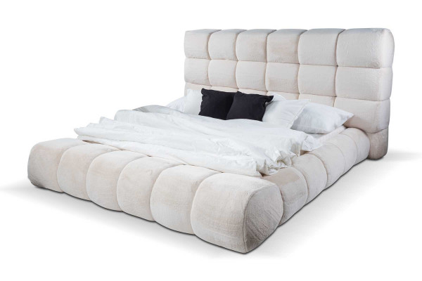 Bett Doppelbetten Modern Bettgestell Luxus Design Bettrahmen Holz Neu