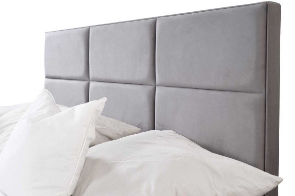 Doppel Bett Gepolsterte Betten Stoffbett Design Luxus Möbel 180x200 Bettrahmen