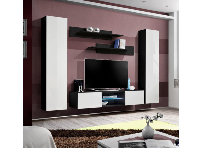 Wohnwand Komplett Designer Luxus Wohnzimmer Wandschrank Modern Einrichtung