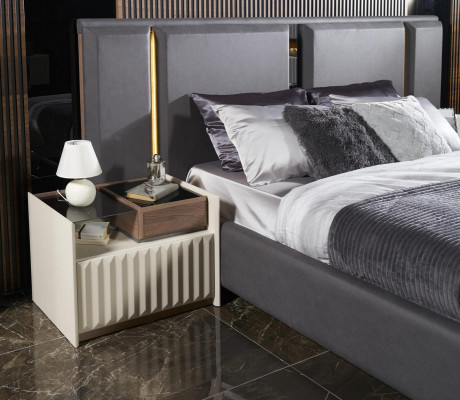 Luxus Schlafzimmer Bett Polster Design 180x200cm Doppel Hotel Betten Neu