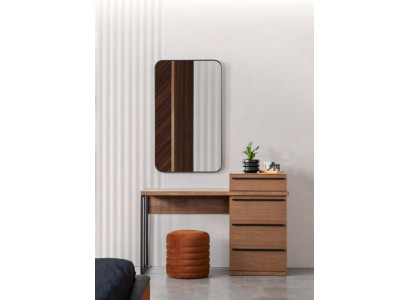 Modern Design Schminktisch mit Spiegel Luxus Schlafzimmer Möbel 2tlg Neu