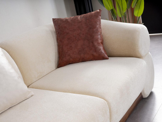 Modern Sofagarnitur Sofa Couch Polster Sessel Neu Einrichtung Designer