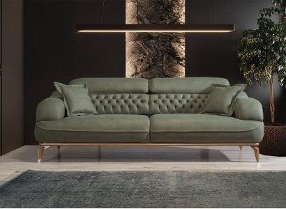 Luxus Sofa Dreisitzer Wohnzimmer Einrichtung Modern Dreisitzer Möbel Neu
