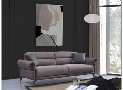 Wohnzimmer Sofa Couch Dreisitzer Luxus Polstermöbel Einrichtung Textil Möbel