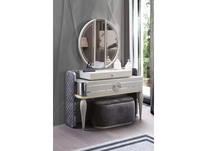 Schlafzimmer Schminktisch mit Spiegel Luxus Neu Konsole Modern Design