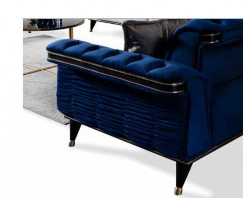 Moderne Chesterfield Sofagarnitur Luxus Couchen Edle Chesterfield-Sofas