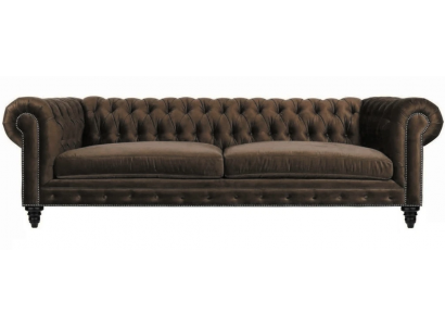 Chesterfield Braun Neu Wohnzimmer Modern Dreisitzer Kreative Möbel Textil Stoff