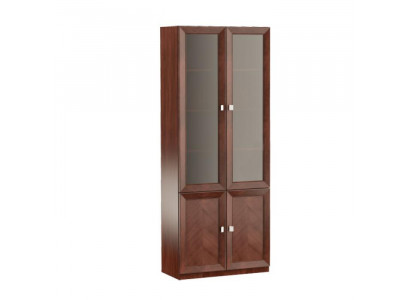 Schrank Holzschrank Bücherschrank Kommode Büro Wand System Regal Möbel Schränke