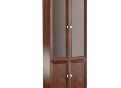 Schrank Holzschrank Bücherschrank Kommode Büro Wand System Regal Möbel Schränke