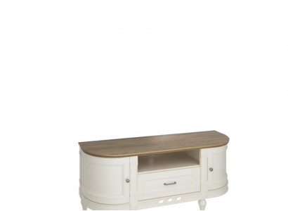 Holz Kommode Sideboard Kommoden Wohnzimmerschrank 135cm Low Boards Antik Stil