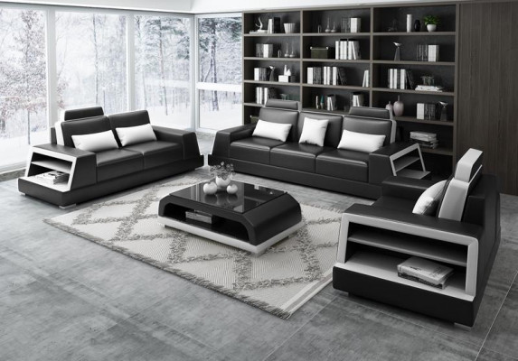 Design Couch Sofa Garnitur 3+2 Sitzer Sitz Polster Sofas Couchen Garnituren Neu