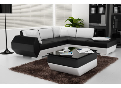 Ledersofa Couch Sofagarnitur Neu Ecksofa Eck Garnitur Dekor Modern Design