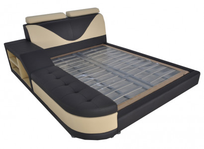 Design Luxus Bett Polster Ehe Hotel Moderne Betten Leder 140/160/180/200 cm