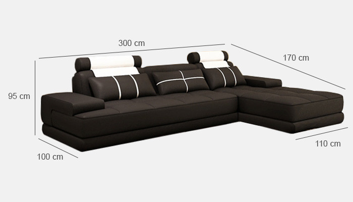Ecksofa Polster Couch Sofa Wohnlandschaft Sitz Eck Garnitur Leder Textil Paris