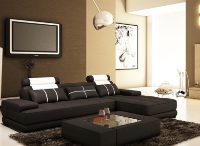 Ledersofa Ecksofa Sofa Couch Polster Ecke Designer Sofas Couchen Neu Paris Weiß