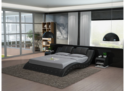 Luxus Leder Bett Design Polster Betten Doppel Ehe 140/160/180 LB8824B
