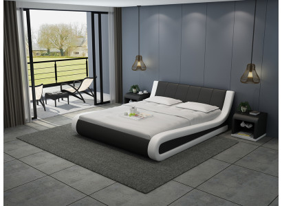 Leder Bett Design Polster Betten Luxus Doppel Hotel Ehe Big 140/160/180 cm