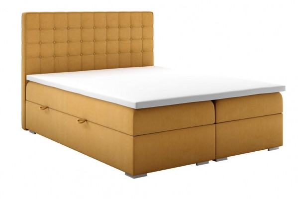 Boxspring Bett Hotel Doppel 160x200 cm Luxus Betten Polster Bettkasten Funktion