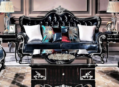 Leder Sofa Couch Klassischer 2 Sitzer Couchen Sofas Designer Polster Sitz 2er